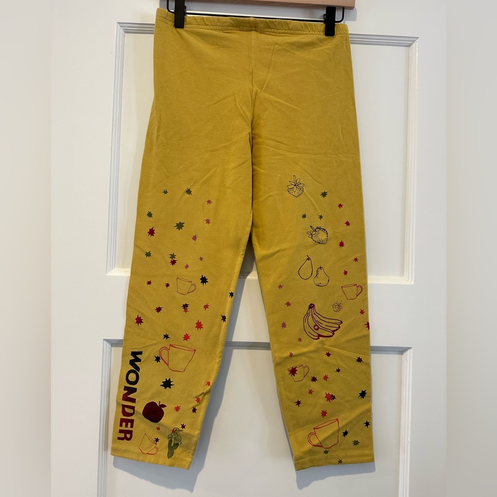 Blue Fish Crop Legging in Dandelion - NWT!